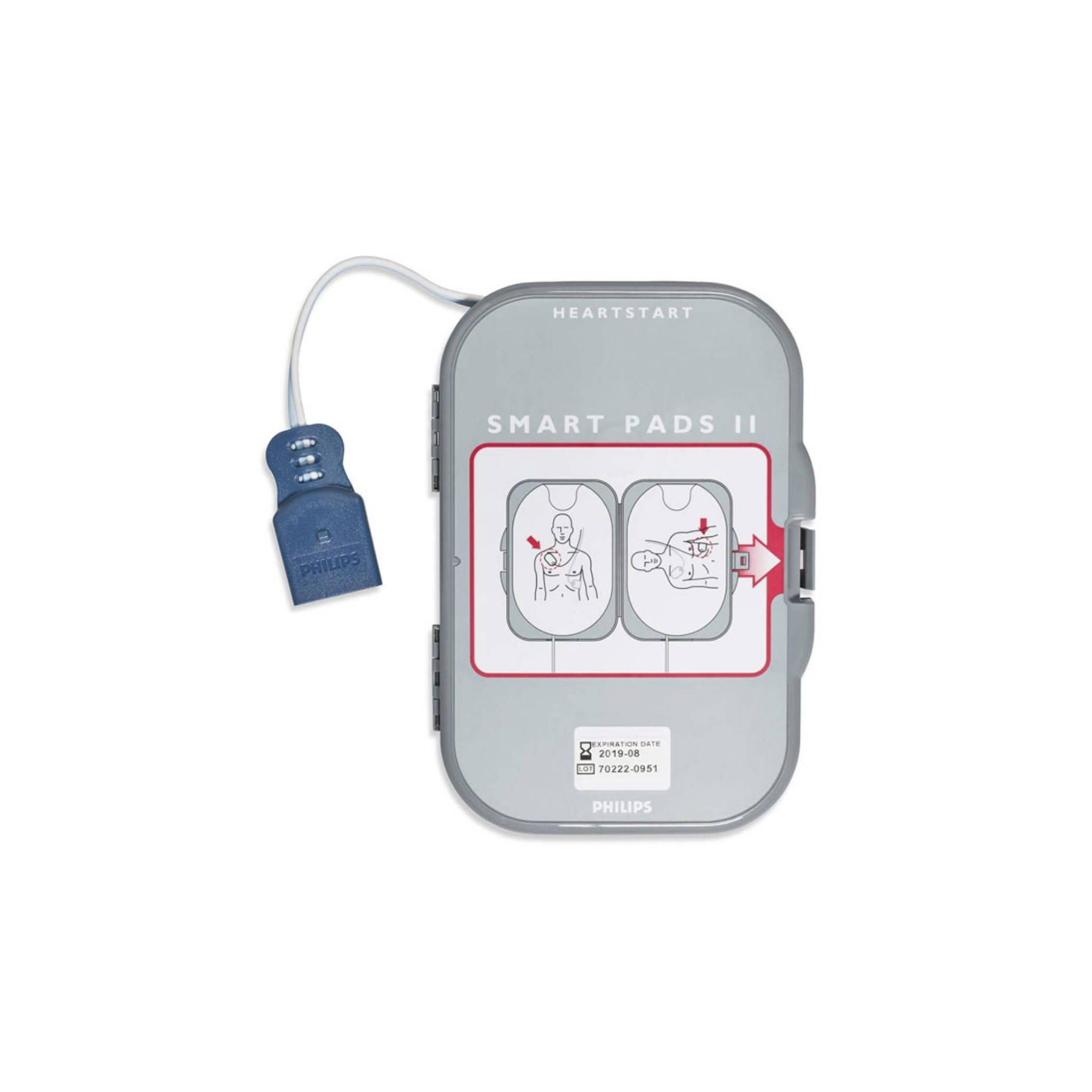 Electrodos SMART Pads II para Adultos y Pediátricos Philips HeartStart FRx
