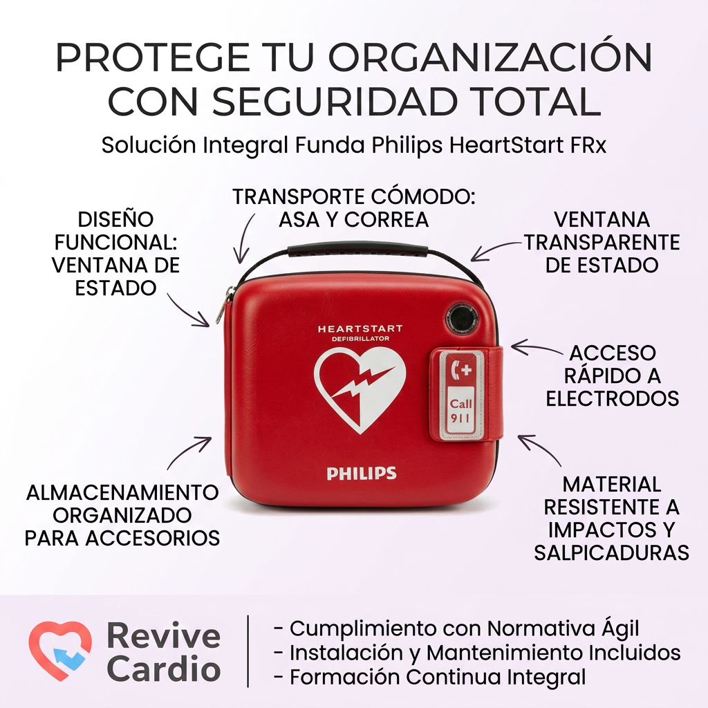 Funda de Transporte Philips HeartStart FRx